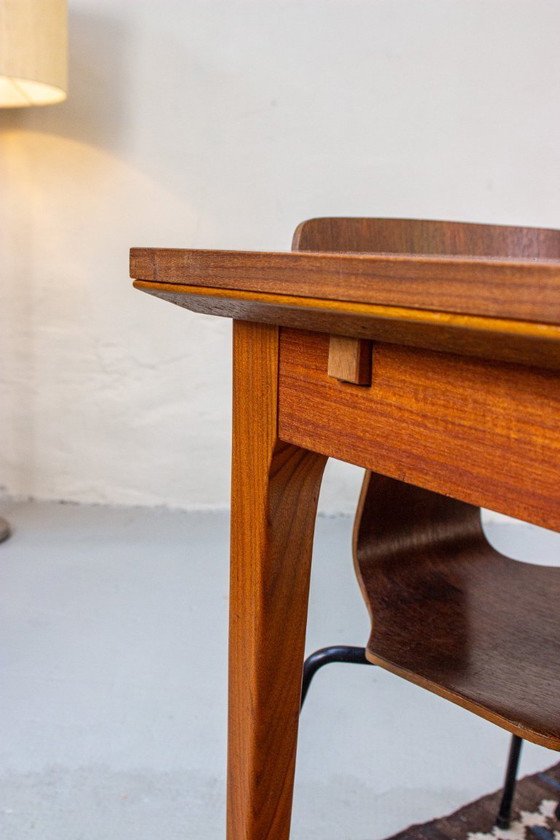 Image 1 of Vintage Teak Dining Table Mid Century 1960s