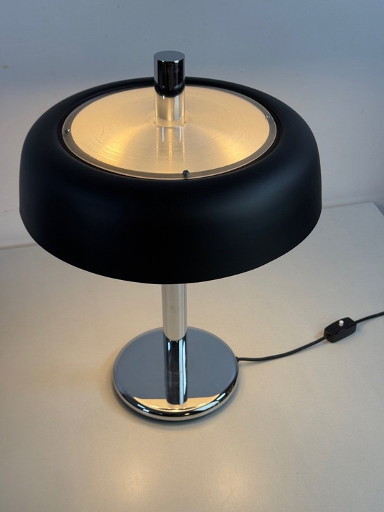 Image 1 of Lampada da tavolo | Hillebrand | Cromo | Germania