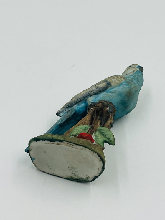 Ceramic Parakeet Figurine, Decorative Objects, Blue (photo 8 of 8)