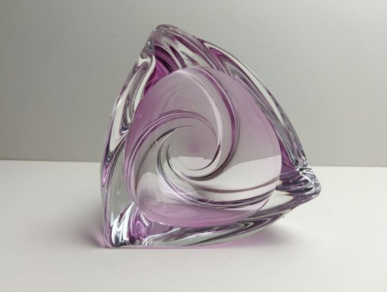 Vide-Poche - Val Saint Lambert - Belgique - R. Delvenne, Circa: 1950 – Bols, Glass (photo 3 of 7)