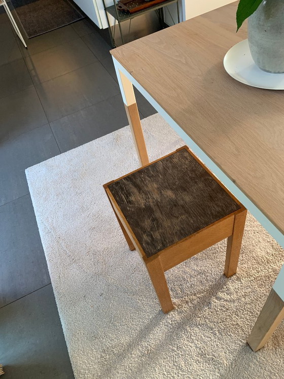 Sgabelli da museo Berlage originali, Set di 6, Gemeentemuseum Den Haag, Legno, Nero (foto 7 di 7)