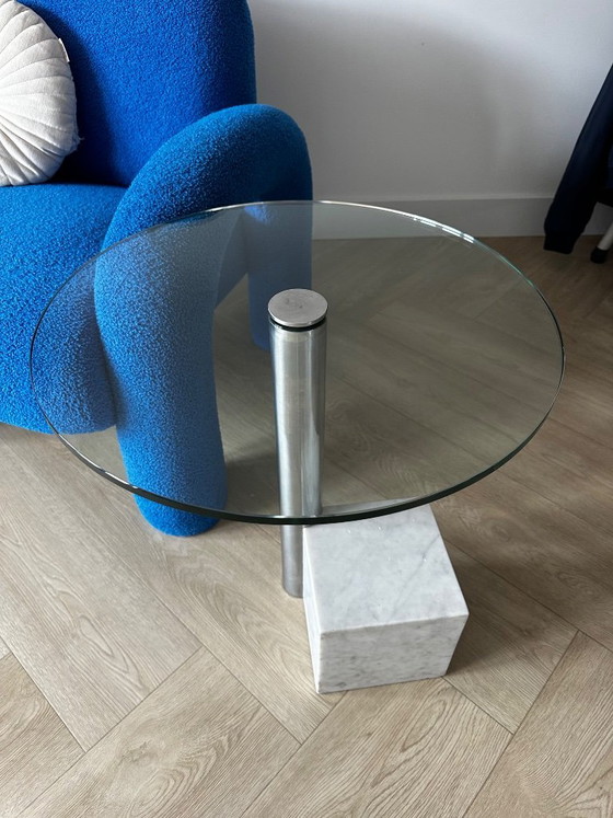 Image 1 of Table d'appoint en verre Metaform de Hank Kwint