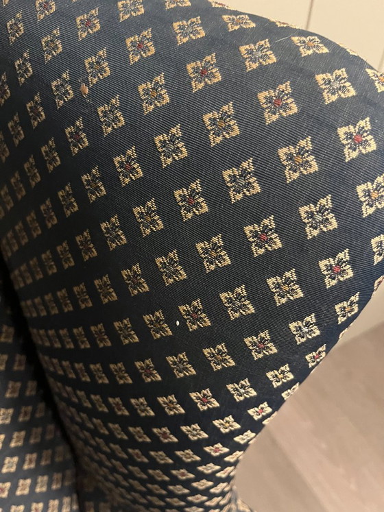 Fauteuil vintage anglais Wade – Wade Upholstery Limited, Bois, Textile (photo 8 of 13)