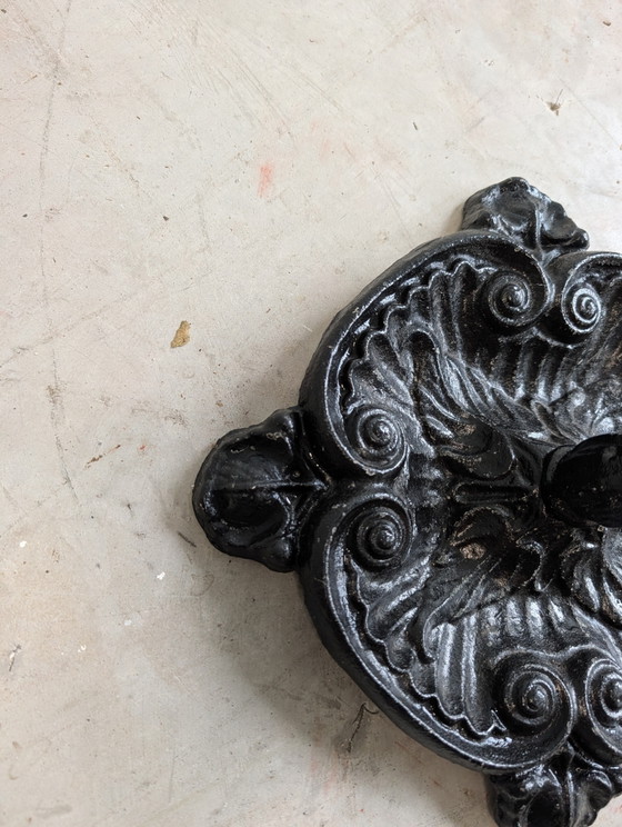 Umbrella stand - Cast Iron Art Nouveau (photo 6 of 8)
