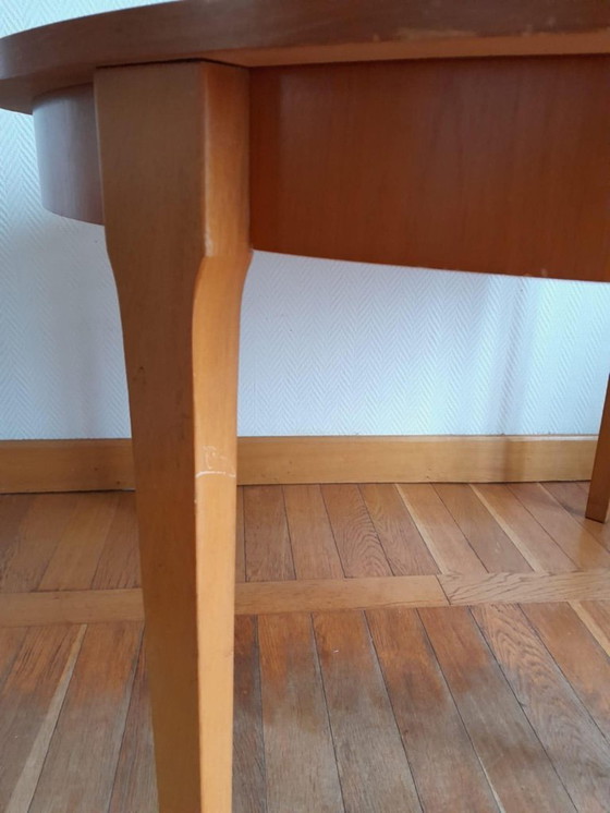 Image 1 of Tavolo danese rotondo allungabile, 1960