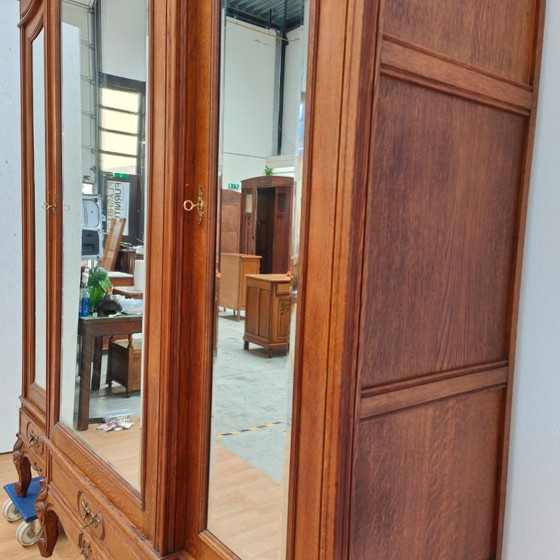 Image 1 of Vintage Antique wardrobe closet detachable wardrobe