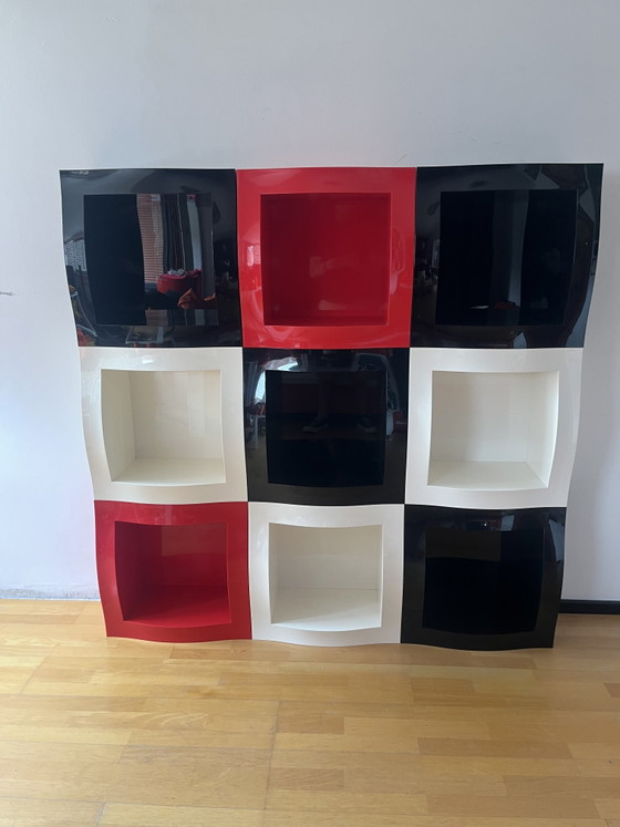Magis Boogie Woogie Scaffale Set 9 pezzi chiuso Stefano Giovannoni – Librerie, Plastic (photo 2 of 10)