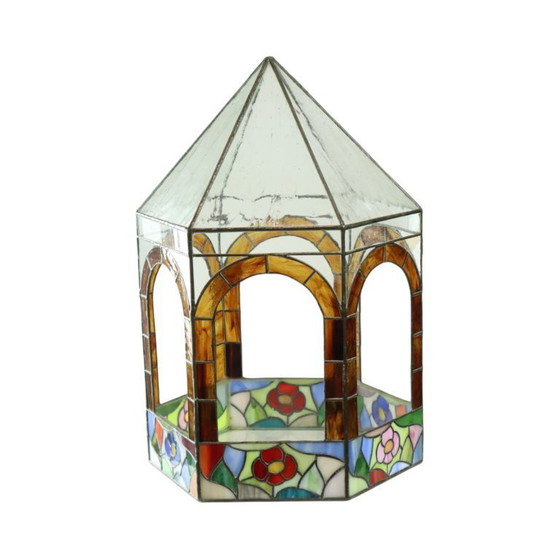 Image 1 of Glas in Lood Prieeltje Kaarsenhouder