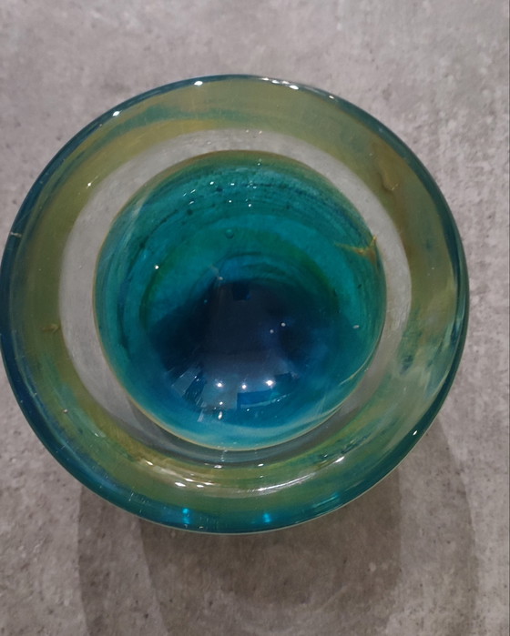 Image 1 of Mdina Glass Bowl, Maltese Art Craft.