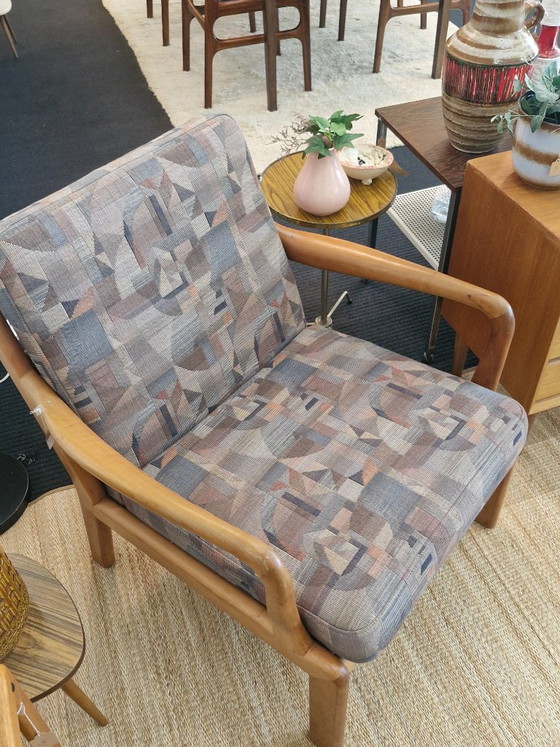 Image 1 of Poltrona di design danese J. Olson & Son in teak