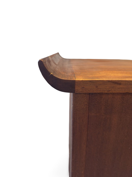 Image 1 of Vintage wooden sideboard with special details, 1950s