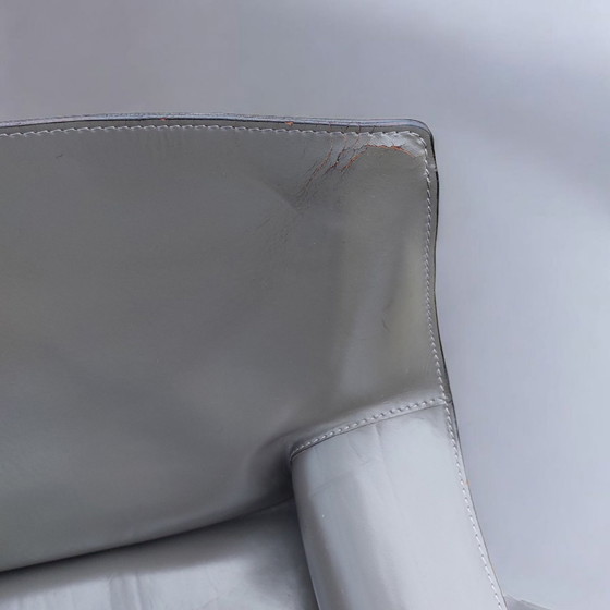 Image 1 of Set 2x Mario Bellini Cab Lounge Chair Poltrona Modello 414 Cassina