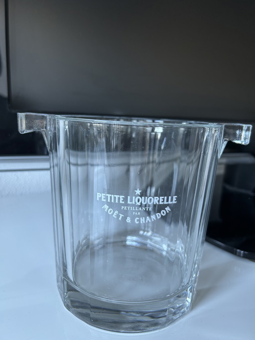 Kristallen champagnekoeler van Moët & Chandon