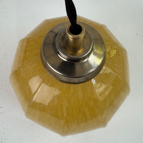 Image 1 of LOTTO DI 3 PENDENTI VINTAGE IN AMBRA