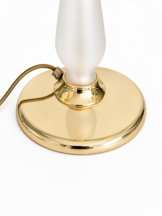 Image 1 of Carlo Nason for Aureliano Toso Murano Glass Table Lamp with Amethyst Details
