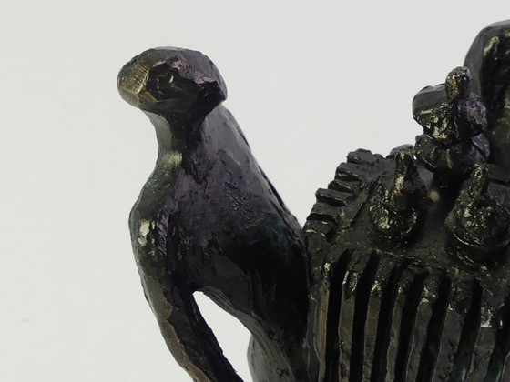 Image 1 of Bronze Sculpture 'Collaboration' – Bernadette Leijdekkers – 3 Figures