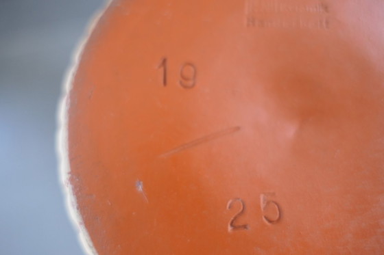 Image 1 of Vintage AKRU Klinker keramische vaas 19 25 handgemaakt