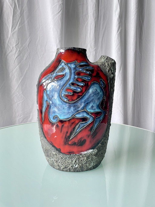 Vaso di lava, Italia, 1950