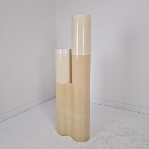 Pierluigi Spadolini für Kartell – Fiocco Composable Podest/Pflanzenständer, 1970er Jahre