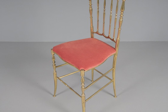 Image 1 of Set of 4 Chiavari Chairs, Italy, 1960s