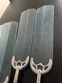 Ventilatore da soffitto cromato 3 posizioni 2 direzioni