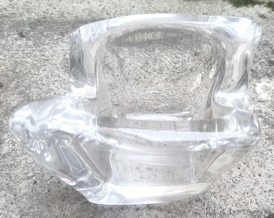 Image 1 of Crystal ashtray, 1970s, 12 cm wide