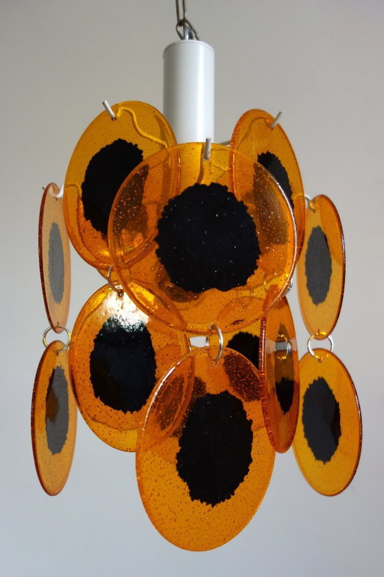 Image 1 of Vintage 1970s chandelier – Space Age dlg Gino Viscosi