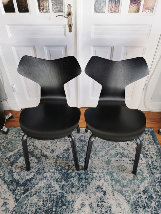 Image 1 of Fritz Hansen Grand Prix Chairs