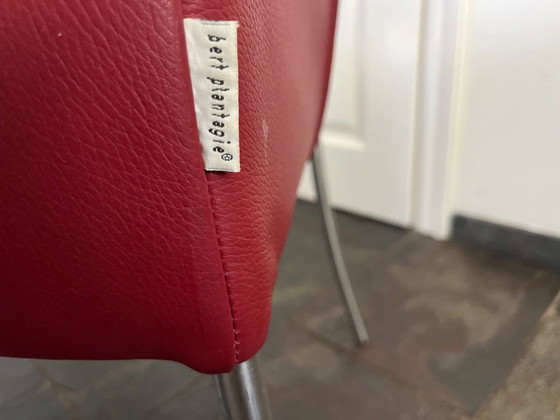 6 Ledersessel – Bert Plantagie, Esszimmerstühle, Leather, rvs (photo 4 of 5)