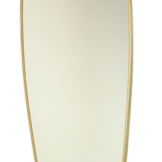 Image 1 of Vintage Rockabilly Freeform Spiegel Goud Fifties