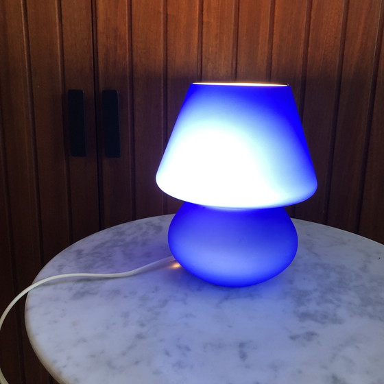 Image 1 of Lampe Mushroom Habitat années 1980