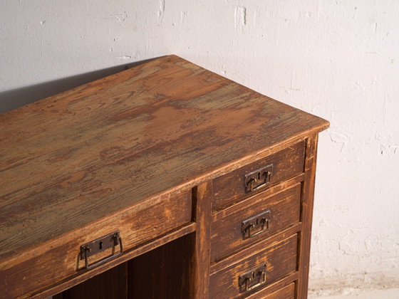 Scrivania antica in legno di sugi – Giappone, Periodo Taishō, circa 1920 – Scrivanie (photo 14 of 40)