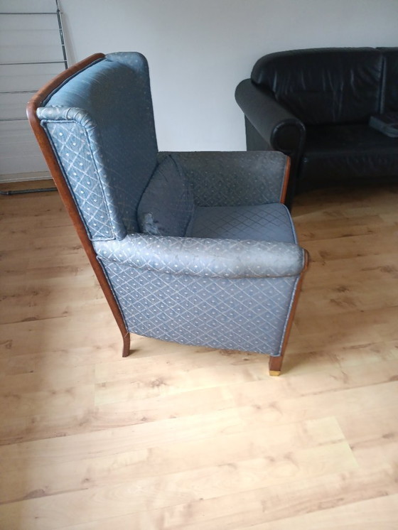 Image 1 of Fauteuil de grand-père ancien