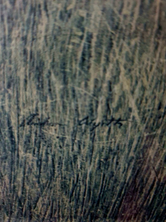 Andrew Wyeth "Christina's World" 1948 – Paintings & Drawings, Glass, Paper (photo 7 of 9)