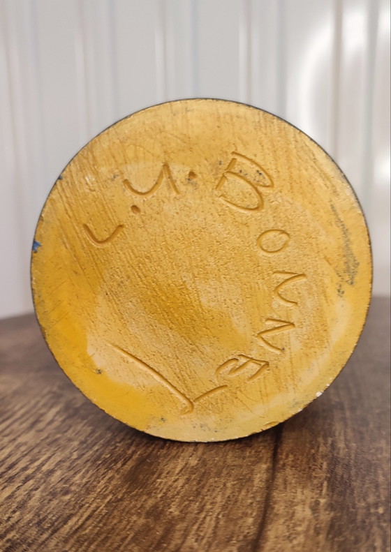 Image 1 of Kleine Keramik-Rollvase von Louis Yves Bonnet