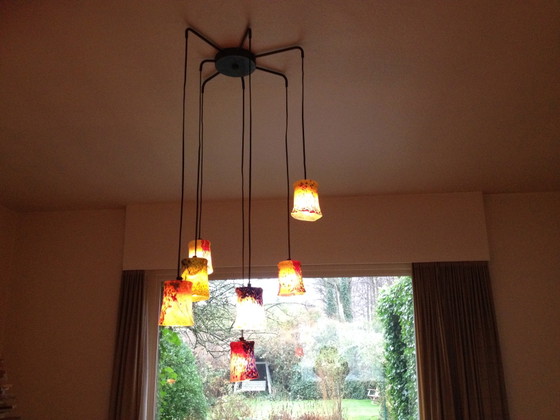 Lampadario a 7 lampade di Barovier&Toso – Barovier & Toso, Glass, Brass (photo 5 of 6)