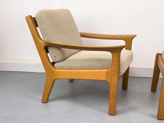 Danish Oak Lounge Chair and Ottoman by Juul Kristensen – Armchairs, Wood (photo 4 of 24)