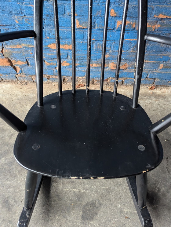 Image 1 of Sedia a dondolo Ercol Quacker / modello 428