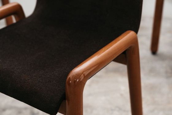 Image 1 of Guido Faleschini I4 Mariani 3 Chaises Mod. Dilos Design Antiquités modernes des années 1970