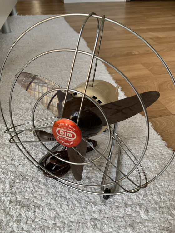 Image 1 of Italiaanse vintage tafelventilator