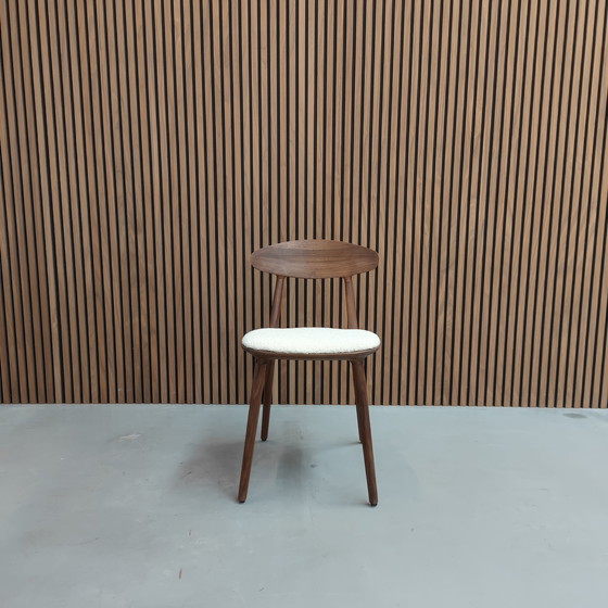 Image 1 of Artisan Wu Dining Chair In Boucle