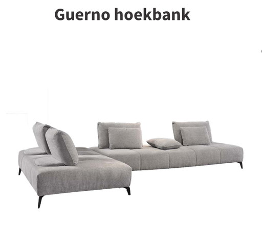 Movani Guerno hoekbank lichtblauw