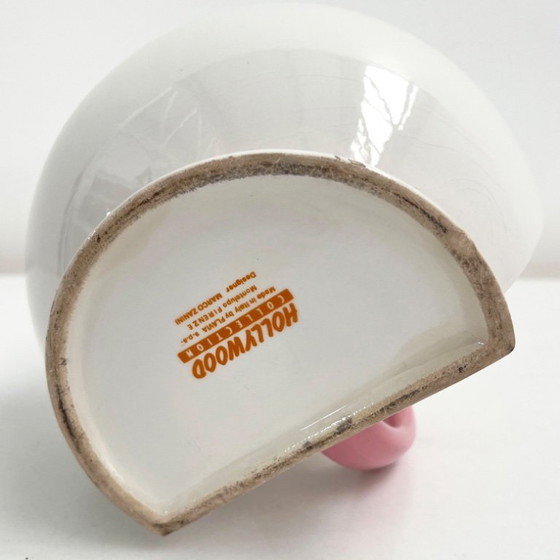 Image 1 of Jarra de agua rosa Colección Hollywood de Marco Zanini para Bitossi, años 80