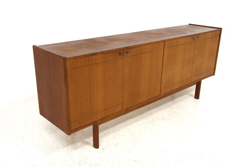 Scandinavisch teakhouten dressoir, Zweden, 1960