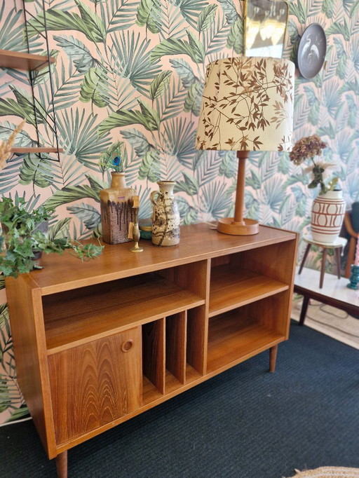 Mueble / mueble de audio vintage diseño danés Bornholm años 70