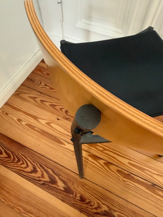 Silla Lila Hunter de Philippe Starck, X/O, Sillas auxiliares, Madera, Metal, Marrón, Modern (foto 9 de 9)