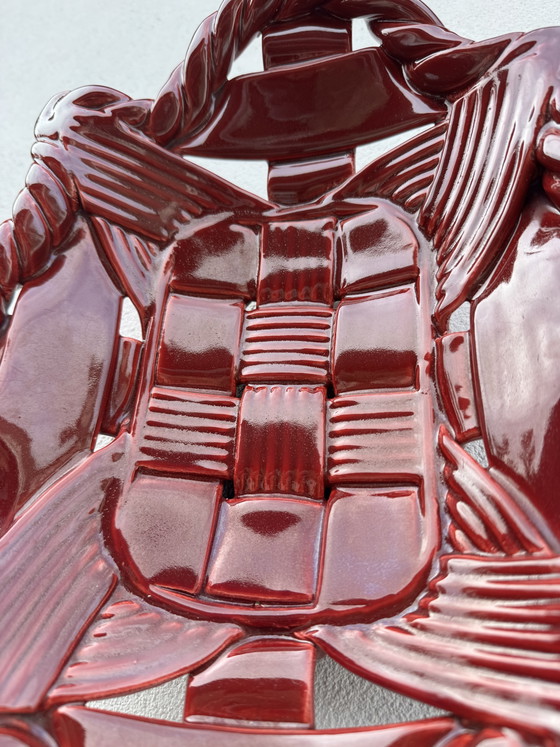 Corbeille Céramique Tressée Vallauris Années 60 – Objets déco, Ceramic (photo 11 of 12)