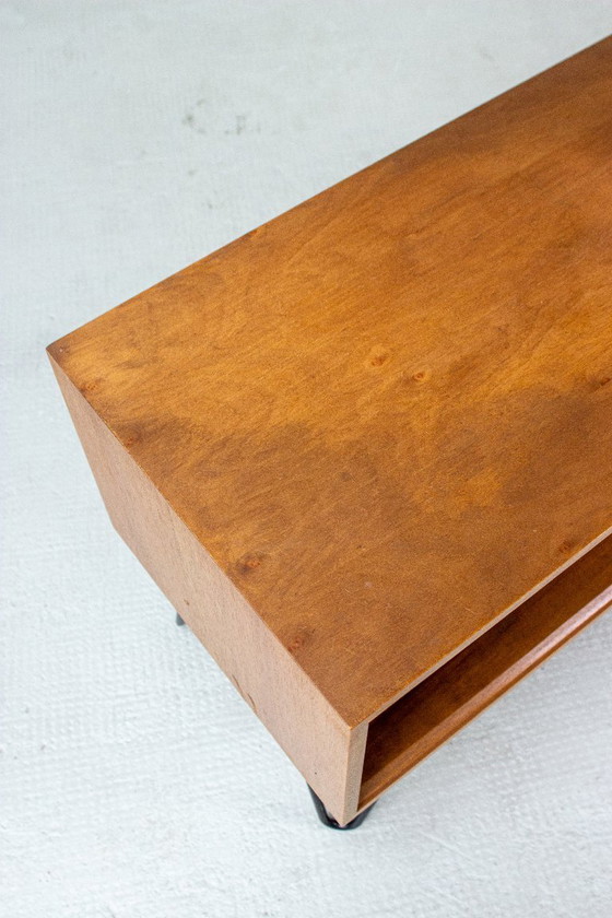Vintage ladekast, dressoir, midden-eeuwse stijl (jaren 60), teak, walnoot – Franzmeyer Möbel, Ladekasten, Wood (photo 4 of 8)