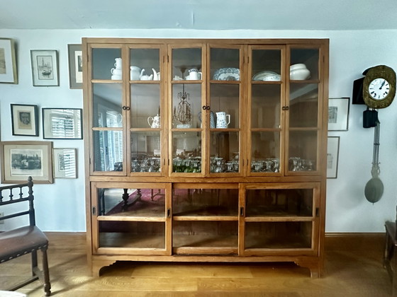 Antiquitätenladenschrank / Apothekerschrank – Vitrine, Wood (photo 5 of 5)