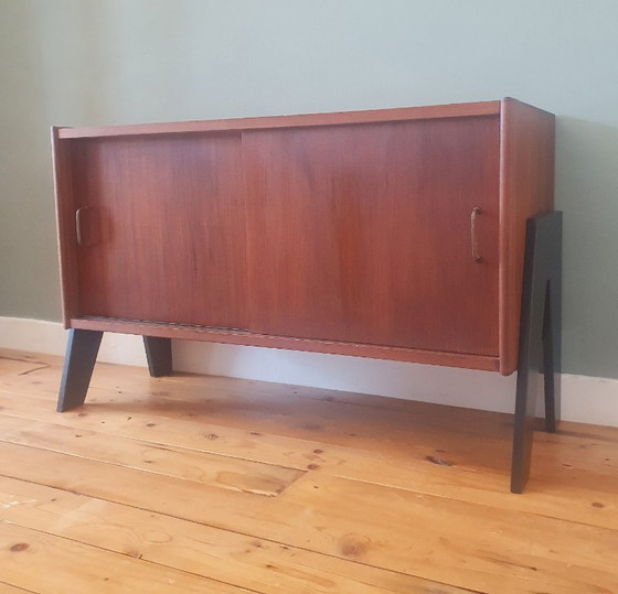 Image 1 of Vintage lowboard / wall cabinet / sideboard / side table. Wood. Rosewood.